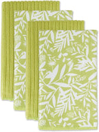 DII Cleaning Collection Multi-Purpose Microfiber, Avocado Floral, Dishtowel Set by DII
