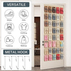 40-Pocket Over the Door Shoe Organizer - Image 2