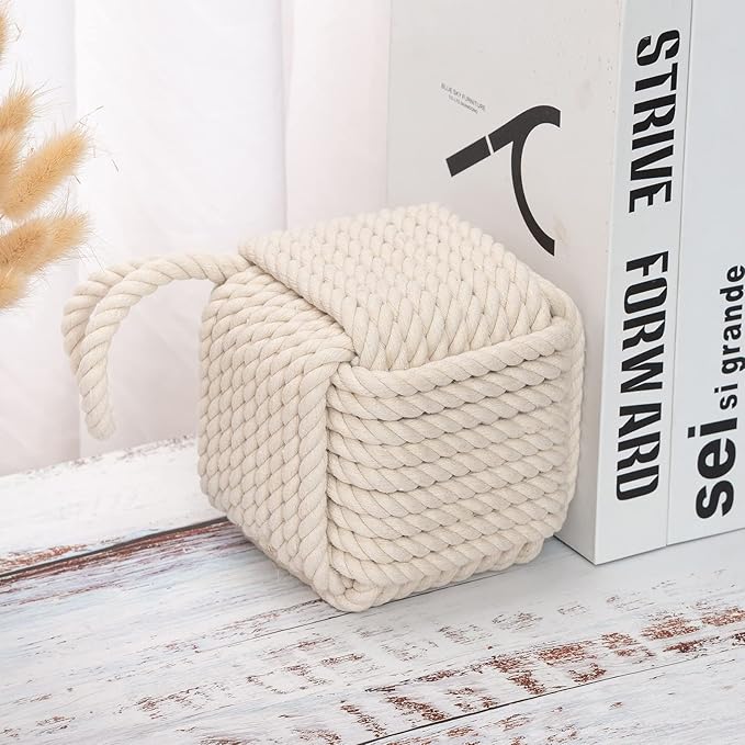 Marwood Rope Knot Door Stops Decorative Nautical Door Stopper Handmade - Image 7