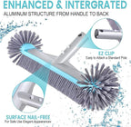 Swimming Pool Brush Head with Round Ends，17.5" Heavy Duty Aluminum Back Head - Image 4