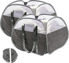 Collapsible Laundry Basket, 90L Foldable Pop-up Laundry Hamper by HEDONLEE
