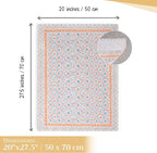 Maison d' Hermine Kitchen Towels Set of 3 100% Cotton 27.50" x 20" Reusable - Image 4