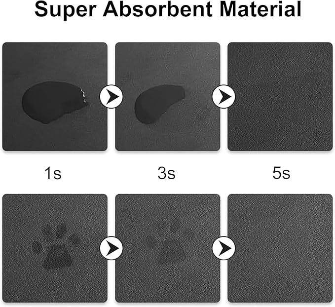 Kitchen Sink Splash Guard Faucet Mat -1 PC Super Absorbent Fast Drying Mat Sink - Image 5