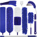 9PCS Dusters for Cleaning, Extendable Microfiber Duster by wlich