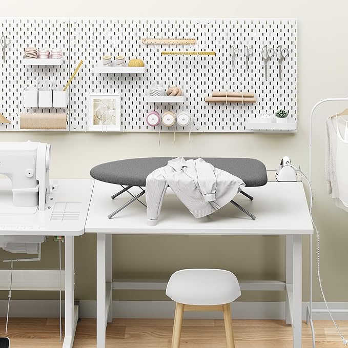 KINGBOARD Tabletop Ironing Board, Small Ironing Boards - Image 7