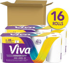 Viva Signature Cloth Paper Towels, Task Size, 16 Family Triple Rolls, 141 - Image 2