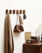 Wood Coat Hooks Wall Mount - Image 2