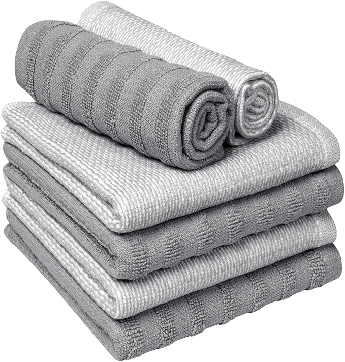 Bumble Premium Dish Cloths 13"x13" | 100% Natural Ring Spun Cotton | 400 GSM | - Image 4