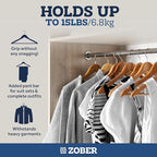 ZOBER High-Grade Wooden Hangers - Image 4