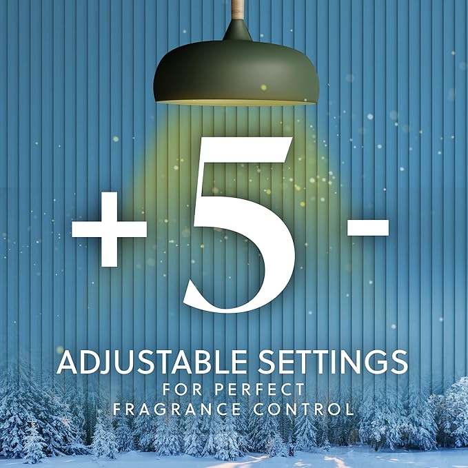 Air Wick Plug In Advanced Scented Oil, Glistening Snow Frosted Mint, - Image 2