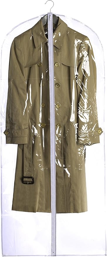 Handy Laundry Clear Vinyl Garment Bag - Image 4