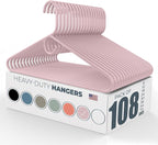 Neaties Heavy Duty Clothes Hangers 100 Pack – Made in The USA – 8lb Capacity by NeatiesHangers