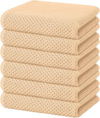 Homaxy 100% Cotton Waffle Weave Kitchen Dish Towels, Ultra Soft Absorbent Quick by Homaxy