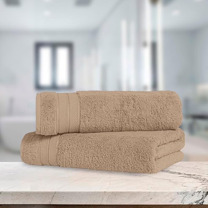 Elegant Comfort Three Line Popcorn Towel Set - Image 7