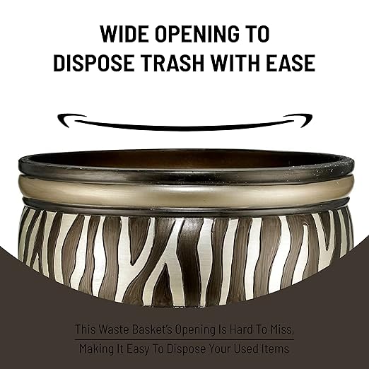 Zahari Home Decorative Trash Can - Image 4
