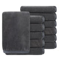 SINLAND Absorbent Coral Velvet Washcloth Ultra Soft Microfiber Face Towels 12 x by SINLAND