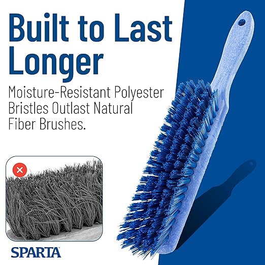 SPARTA Handheld Soft Counter Brush 8 Inch Bristle Span, Countertops, and - Image 7