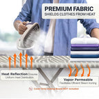Ironing Board Cover and Pad 18"x54" Extra Thick Natural Cotton, Scorch and - Image 5