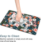 Rnivvi Coffee Mat, Hide Stain Rubber Backed Absorbent Dish Drying Pad - Image 5