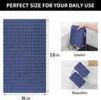 Homaxy 100% Cotton Terry Kitchen Towels, Checkered Designed, Soft and Super - Image 5