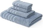 Modern Threads Oxford 6-Piece 100% Cotton Towel Set – Yarn Dyed Jacquard & - Image 7