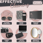 WESERWEF Design Microfiber Glasses Cleaning Cloth – Premium Cleaning Cloth - Image 4