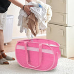 Collapsible Laundry Baskets, Foldable Tear Proof Pop Up Hamper - Image 2