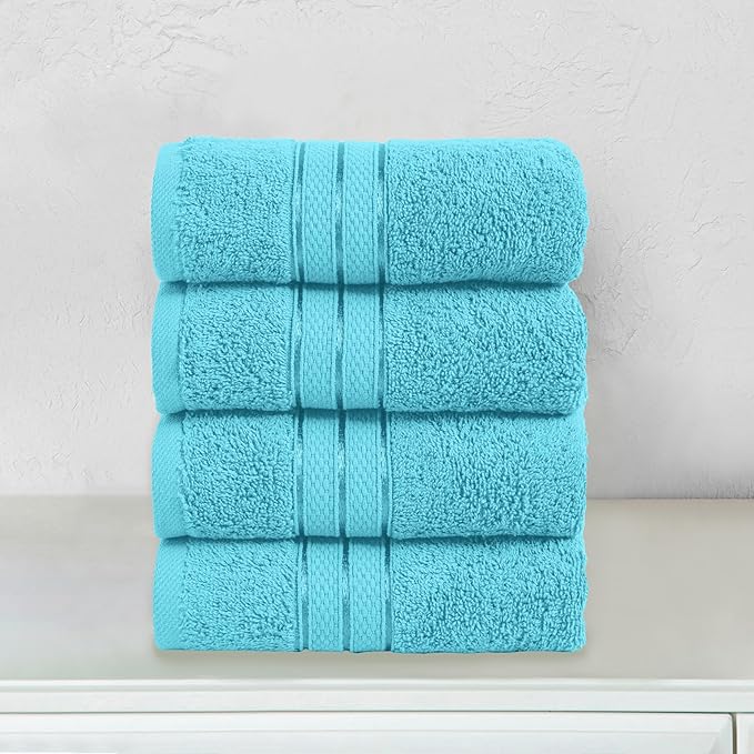 Elegant Comfort Three Line Popcorn Towel Set - Image 2