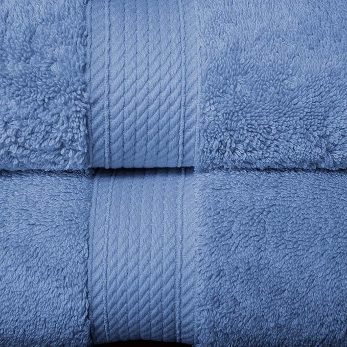 SUPERIOR Egyptian Cotton Pile 10 Piece Towel Set, Includes 2 Bath, 4 Hand - Image 4