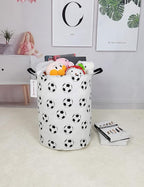 QUEENLALA Large Storage Basket, Laundry Hamper/Bathroom/Home Decor/Collapsible - Image 4