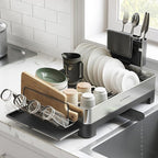 SONGMICS Dish Drying Rack, Premium Stainless Steel Dish Rack by SONGMICSbySONGMICSHOME