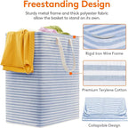 Lifewit 2 Pack Laundry Hamper Large Collapsible Laundry Baskets, Freestanding - Image 2