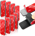 8 Sets Heavy-Duty Adhesive Hook and Loop Strips – 1.2" x 3.2" High-Bond by Tapsi