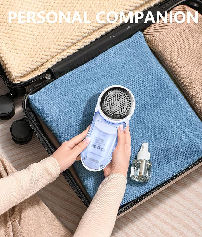 Rechargeable Fabric Shaver, Electric Lint Remover - Image 8