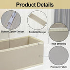 16 Pack Drawer Organizer Clothes, Foldable Fabric Dresser Organizer Closet - Image 5