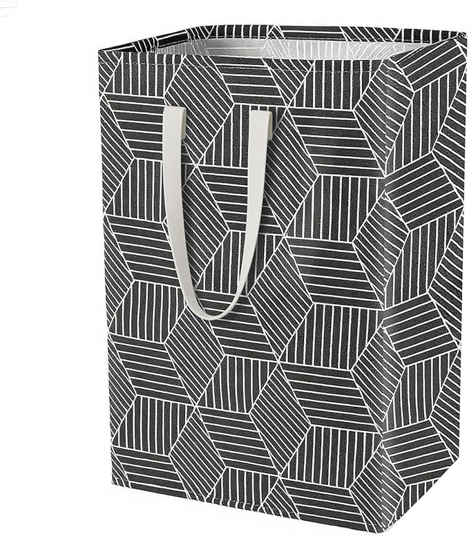 Waterproof Laundry Hamper 75L Collapsible Laundry Basket Extended Cotton Handle by %E2%80%8ETeLUVHome