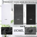 3 Pcs Farmhouse Decorative Hand Towels - Image 2