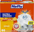 Hefty Ultra Strong Tall Kitchen Trash Bags, Citrus Twist Scent, 13 Gallon by Hefty