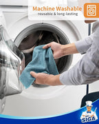 MR.SIGA Microfiber Cleaning Cloth, All-Purpose Microfiber Towels, Streak Free - Image 5