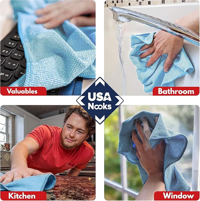 USANOOKS Microfiber Cleaning Cloth - Image 7