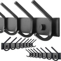WEBI Coat Rack Wall Mounted, 24 Inch 8 Hooks by WEBI