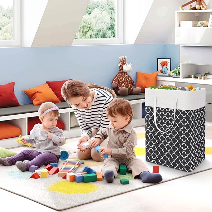 StorageRight Laundry Basket Hamper Large Collapsible Laundry Hamper - Image 7