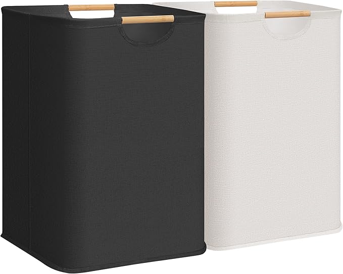 STORAGE MANIAC 2-Pack Large Laundry Hamper, 100L Collapsible Laundry Basket by STORAGEMANIAC