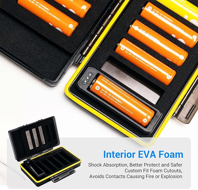 JJC AA AAA Battery Storage Case Holder - Image 4