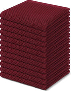 Homaxy 100% Cotton Waffle Weave Kitchen Dish Cloths, Ultra Soft Absorbent Quick by Homaxy
