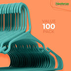 NEATERIZE Clothes Hangers Plastic 100 Pack - Image 7