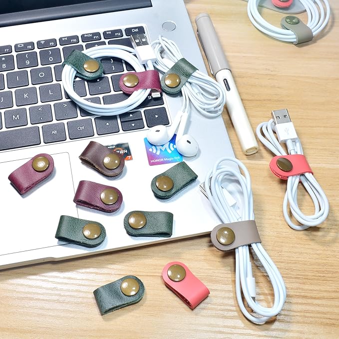 CAILLU Cord Organizer, Cord Keeper, Cable Organizer USB Holder, Cable Management - Image 2