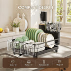 Runnatal Dish Drying Rack, Stainless Steel Dish Rack - Image 3