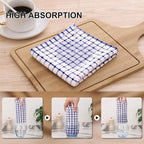 Kitinjoy Cotton 6 Pack Terry Kitchen Towels, 16 x 25 Inches Super Soft and - Image 3