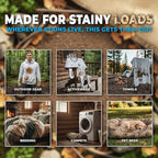 Laundry Stain Remover Spray, 32oz. Enzyme 'Free & Clear' Stain Treater Spray & - Image 5